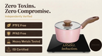 Stellyfire Forged Ceramic Saucepan (Pink)