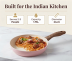 Stellyfire Pink Forged Ceramic Frypan