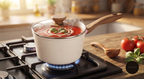 Stellyfire Forged Ceramic Saucepan (White)