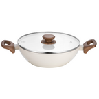 Stellyfire Forged Ceramic 2 pcs Combo Cookware set (White)